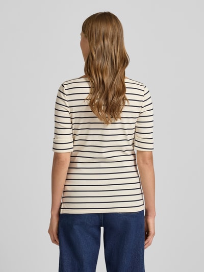 Lauren Ralph Lauren T-Shirt mit 1/2-Arm Modell 'JUDY' Weiss 5
