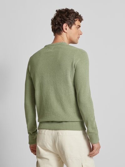 Only & Sons Gebreide pullover met ronde hals, model 'SETHAN' Lichtgroen - 5