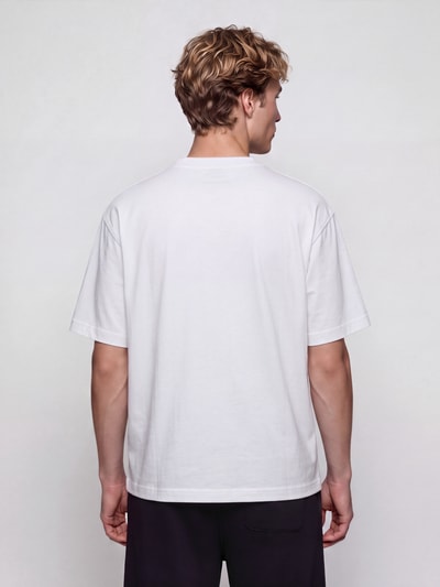 G-Star RAW T-Shirt mit zentralem Logo-Print Weiss 5