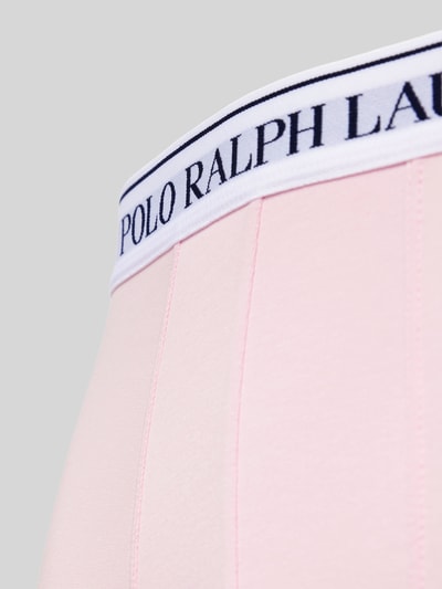 Polo Ralph Lauren Underwear Trunks mit elastischem Label-Bund im 3er-Pack Rosa 2