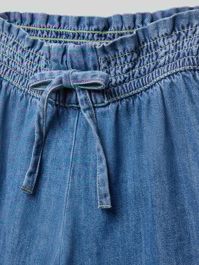s.Oliver RED LABEL Regular Fit Wide Leg Jeans mit elastischem Bund Blau 2