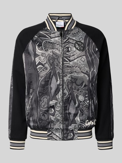 CARLO COLUCCI Regular Fit Jacke mit Stehkragen Black 2