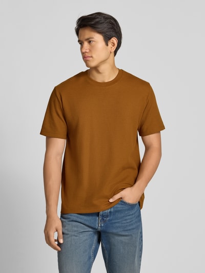 Jack & Jones T-Shirt mit Strukturmuster Hellbraun 4
