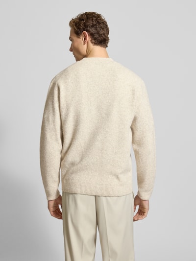Jack & Jones Premium Gebreid jack met knoopsluiting, model 'BLASIMON' Beige - 5