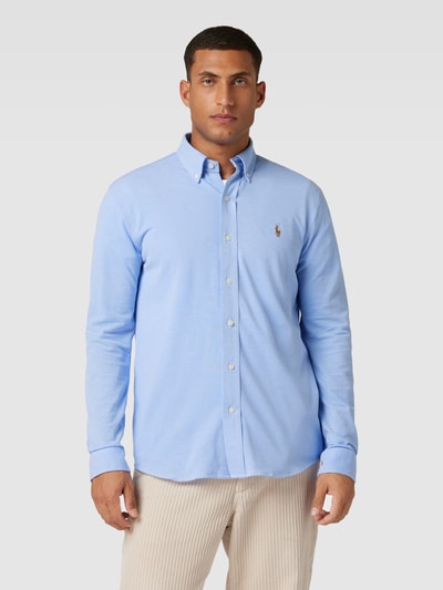 Polo Ralph Lauren Regular Fit Freizeithemd mit Button-Down-Kragen Bleu 4
