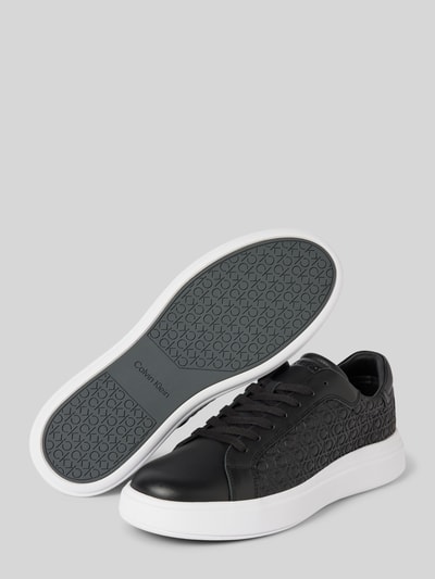 CK Calvin Klein Sneakers met labelmotief Zwart - 4