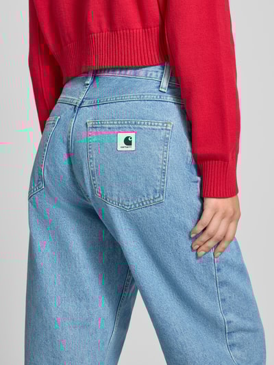 Carhartt Work In Progress Jeans mit 5-Pocket-Design Hellblau 3