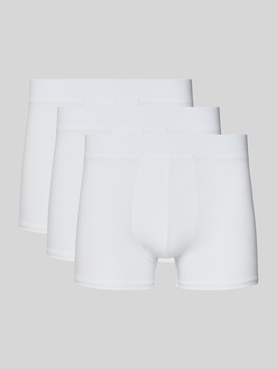 Christian Berg Men Trunks mit elastischem Bund im 3er-Pack Weiss 1