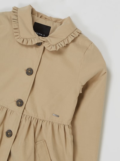 Name It Lange jas met steekzakken, model 'Magda' Camel - 2