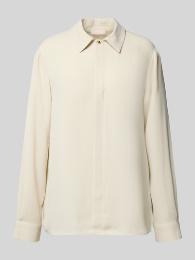 Liu Jo White Regular fit blouseshirt met platte kraag Offwhite - 2