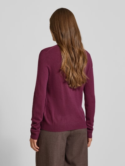 Christian Berg Woman Strickpullover aus reinem Kaschmir Bordeaux 5