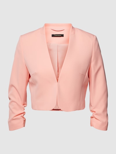 More & More Cropped Blazer mit V-Ausschnitt Lachs 2