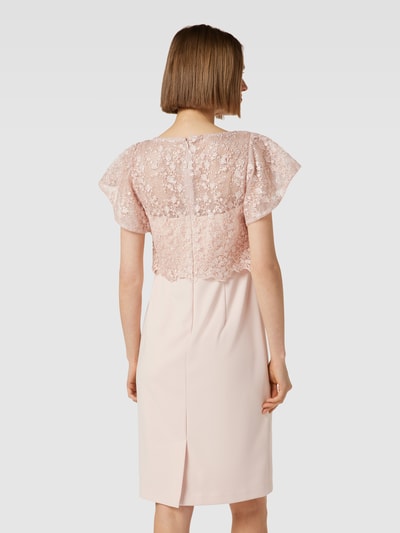 Adrianna Papell Cocktailkleid mit Zierbesatz Rose 5