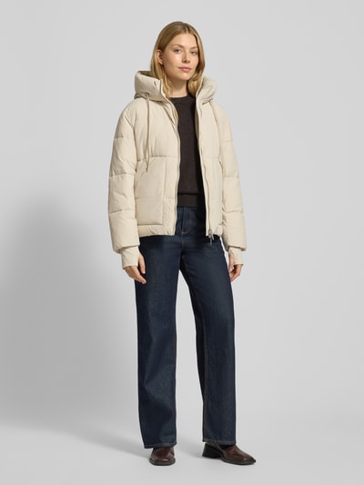 MOS MOSH Steppjacke mit Kapuze Modell 'Ollie' Ecru 1