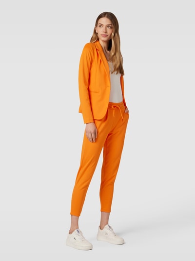 ICHI Blazer mit regulärem Schnitt und Reverskragen Orange 1