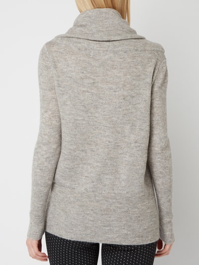 Vero Moda Pullover mit Oversized Rollkragen  Silber Melange 5