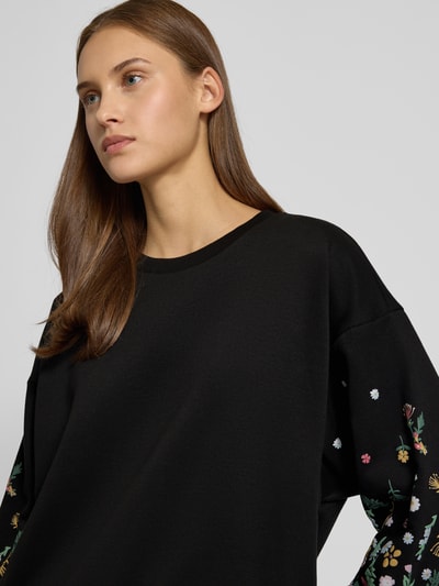 Only Regular Fit Sweatshirt aus Baumwoll-Mix Modell 'BROOKE' Black 3