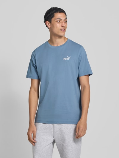PUMA PERFORMANCE T-shirt met labelstitching Lichtblauw - 4