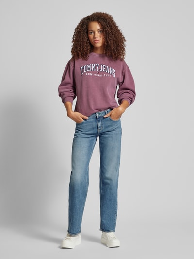 Tommy Jeans Jeansy o kroju straight leg z 5 kieszeniami model ‘SOPHIE’ Jeansowy niebieski 1