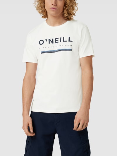 ONeill T-shirt z nadrukiem z logo model ‘ARROWHEAD’ Biały 4