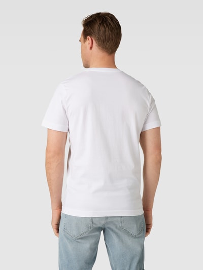 Tom Tailor T-Shirt mit Logo-Print Weiss 5