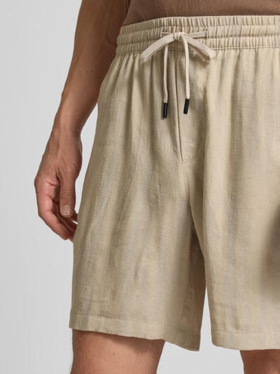 Only & Sons Korte broek met elastische band en achterzak Beige - 3