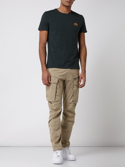 Alpha Industries T-shirt van katoen met logoprint  Petrol - 1