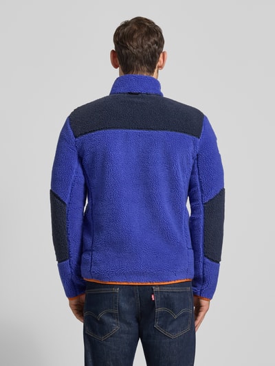 Napapijri Fleecejacke mit Reißverschlusstaschen Modell 'YUPIK' Royal 5