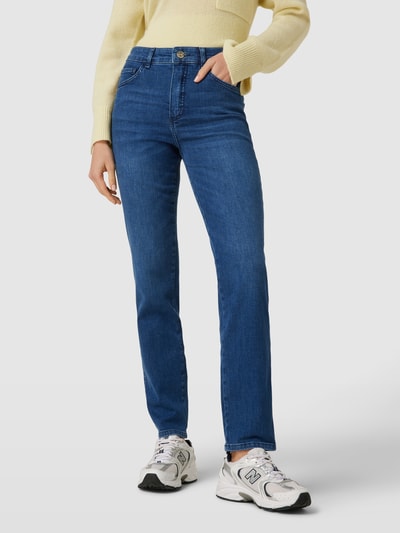 Rosner High waist jeans in 5-pocketmodel, model 'AUDREY1' Blauw - 4