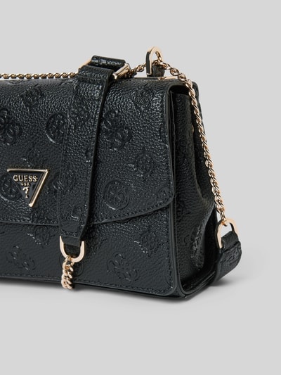 Guess Handtasche mit Strukturmuster Modell 'CRESIDIA' Black 3