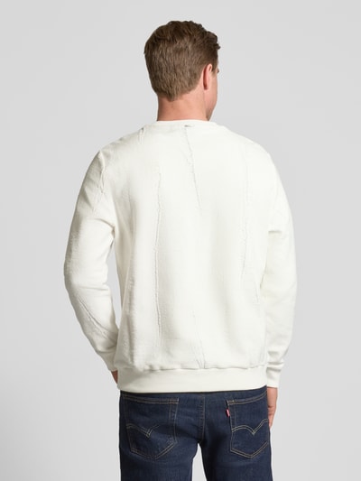 Antony Morato Sweatshirt mit Rundhalsausschnitt Weiss 5