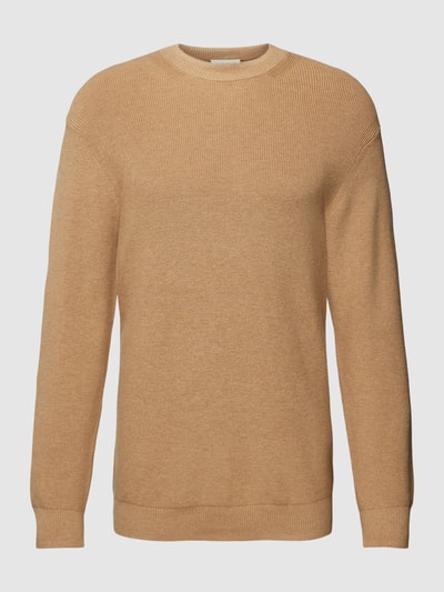 Tom Tailor Gebreide pullover met ronde hals Beige - 2