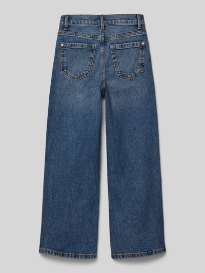 s.Oliver RED LABEL Wide leg jeans van katoenmix Blauw - 3