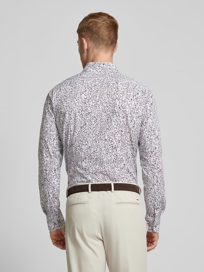 BOSS Slim fit zakelijk overhemd met kentkraag, model 'Hank' Beige - 5