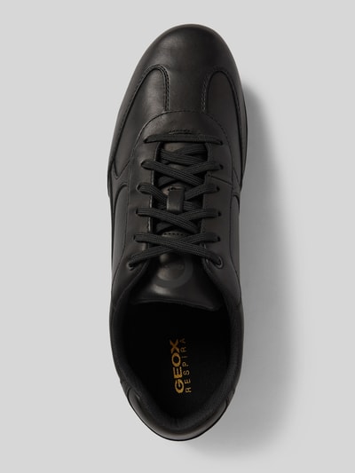 Geox Sneaker aus Leder mit Schnürung Black 4