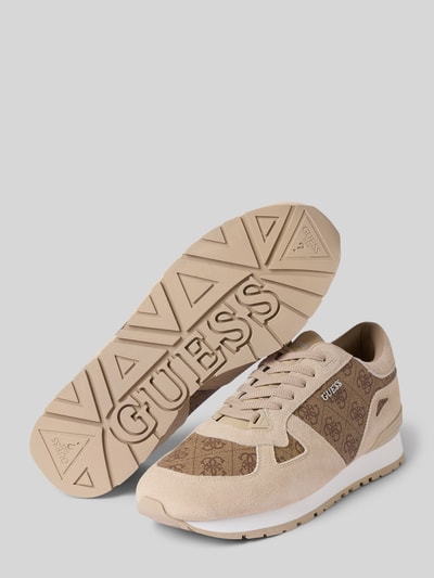 Guess Sneakers met labelapplicatie, model 'TRESA' Beige - 4