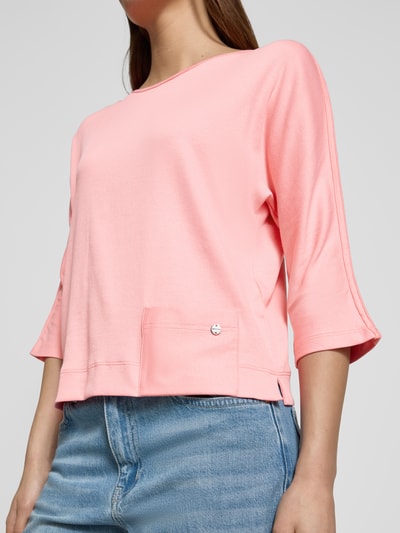 Marc Cain T-Shirt mit 3/4-Arm Pink 3