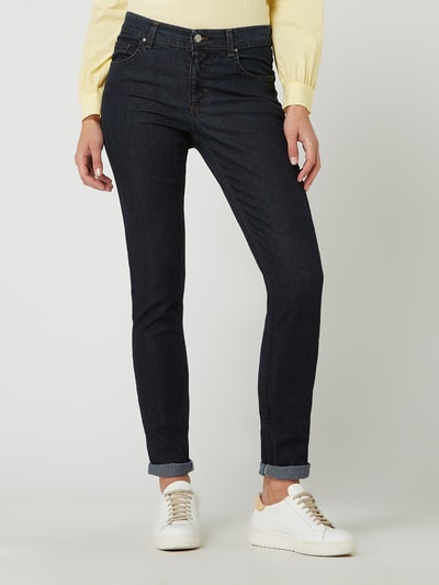 Angels Skinny Fit Jeans mit Stretch-Anteil  Dunkelblau 4