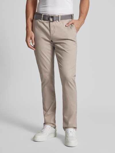 MCNEAL Slim Fit Chino mit Gürtel Hazel 4