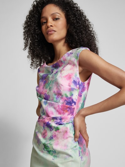 Vera Mont Mini-jurk met all-over motief Groen - 3