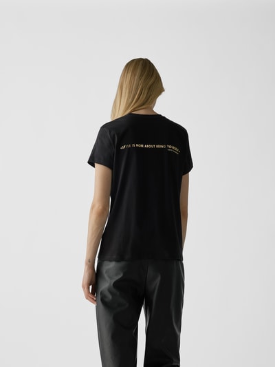 Zadig & Voltaire T-Shirt mit Statement-Print Schwarz 5