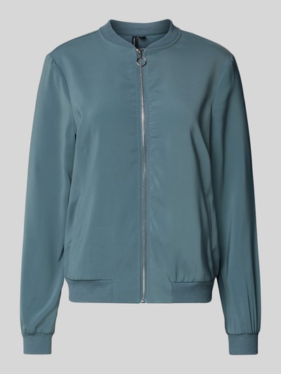 Vero Moda Regular Fit Blouson mit Reißverschluss Modell 'COCO' Petrol 2