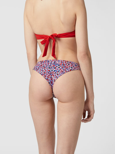 TOMMY HILFIGER Figi bikini ze wzorem na całej powierzchni Biały 4