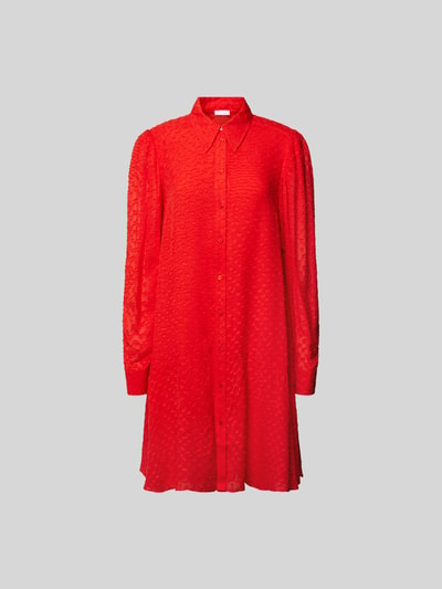 Lala Berlin Knielanges Kleid aus reiner Viskose Rot 2