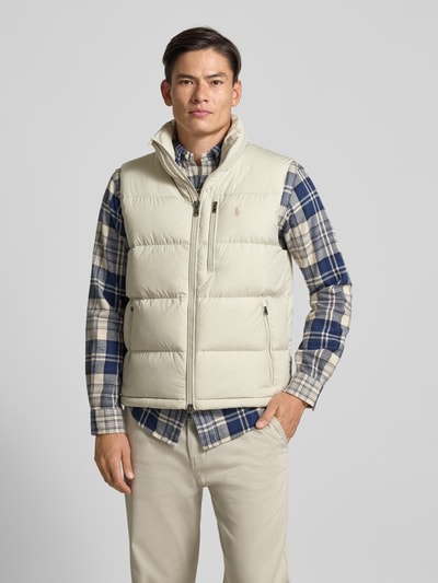 Polo Ralph Lauren Steppweste mit Reißverschluss Sand 4