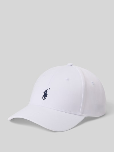 Polo Ralph Lauren Basecap mit Logo-Stitching Weiss 1