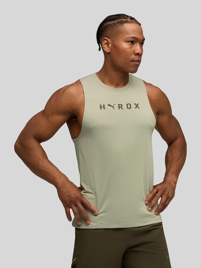 PUMA Performance PUMA x HYROX - Regular Fit Tank Top aus feuchtigkeitsregulierendem Material Mint 3