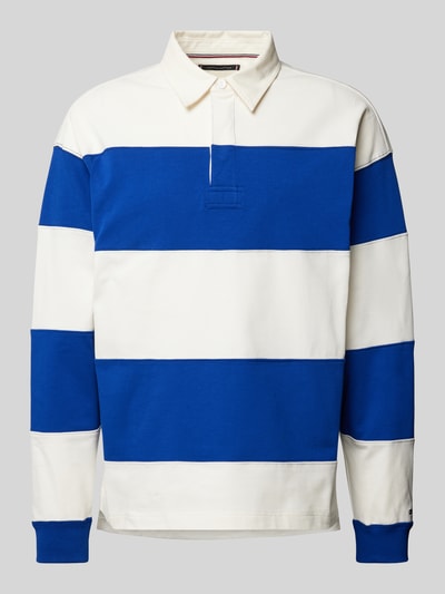 Tommy Hilfiger Sweatshirt mit Polokragen Royal 2