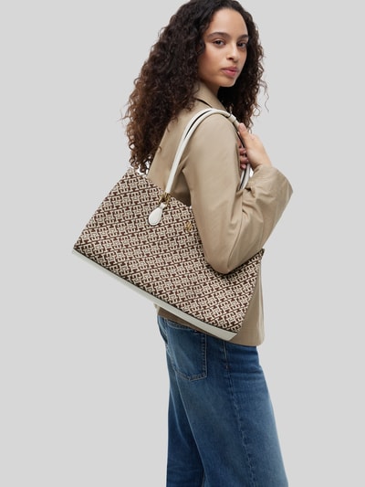 Tommy Hilfiger Henkeltasche mit Logo-Jacquard Modell 'GRACE' Bordeaux 1