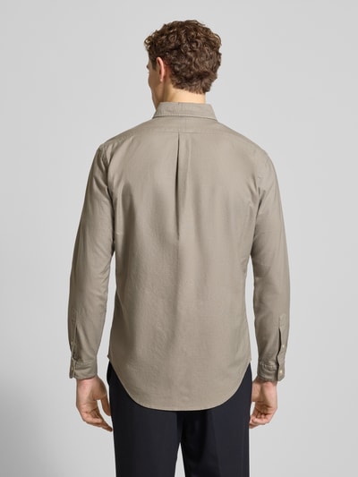 Polo Ralph Lauren Vrijetijdsoverhemd met knoopsluiting Antraciet - 5